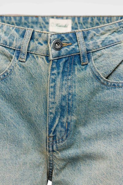Jeans Barrel Jacqueline Kuwalla Bleu Vintage - Image 6