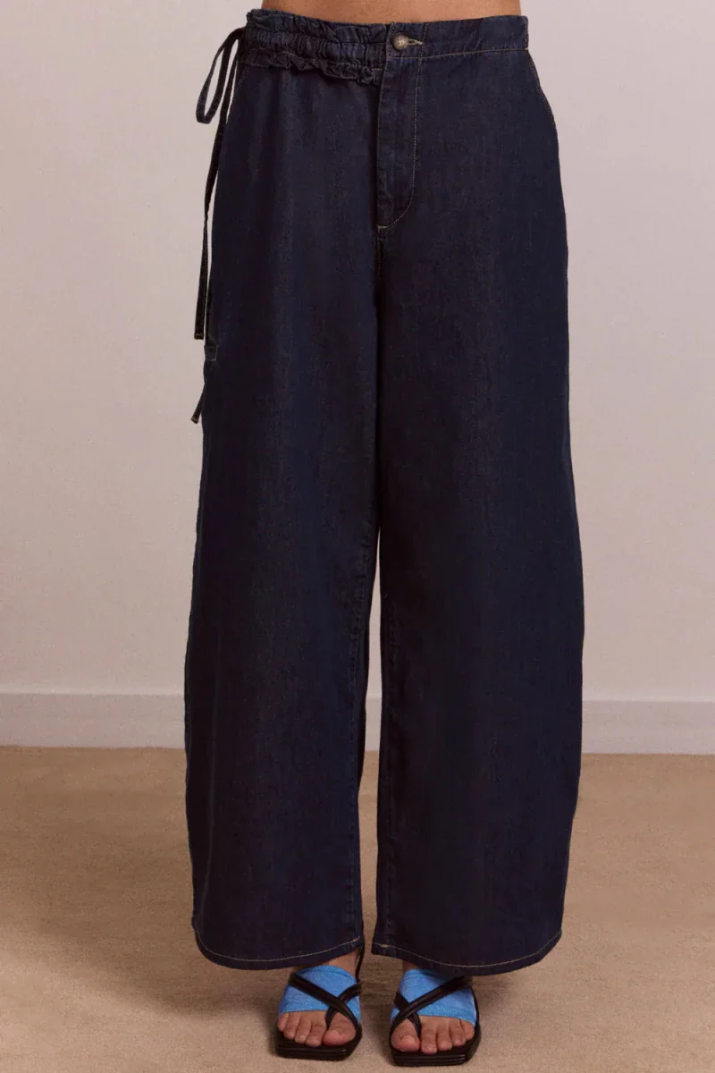 Jeans Droit Augusta Indigo Foncé Damson Madder - Image 2
