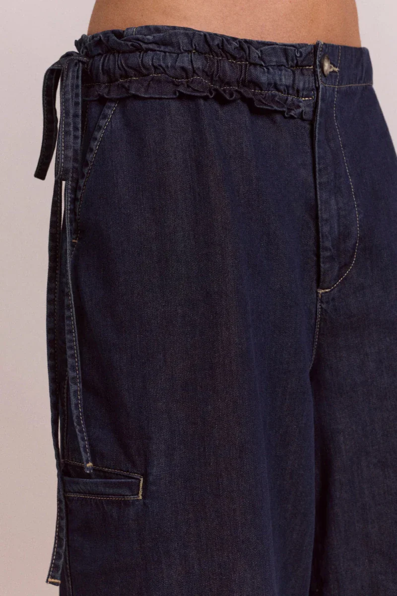 Jeans Droit Augusta Indigo Foncé Damson Madder - Image 4