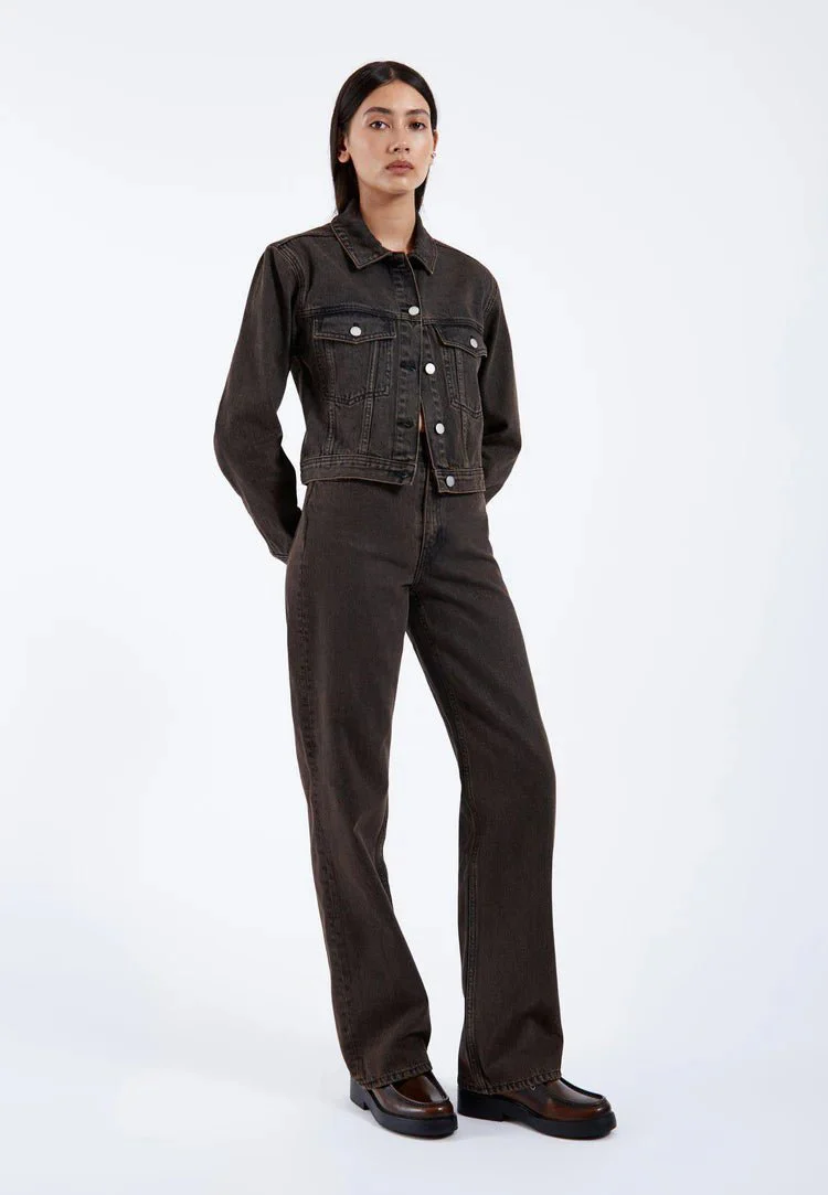 Jeans Echo Dr Denim Tar Jet Brown - Image 2