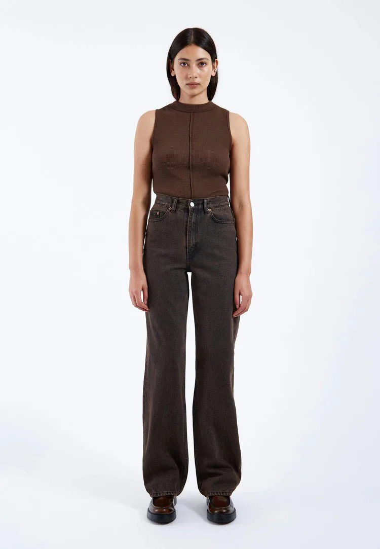 Jeans Echo Dr Denim Tar Jet Brown - Image 3