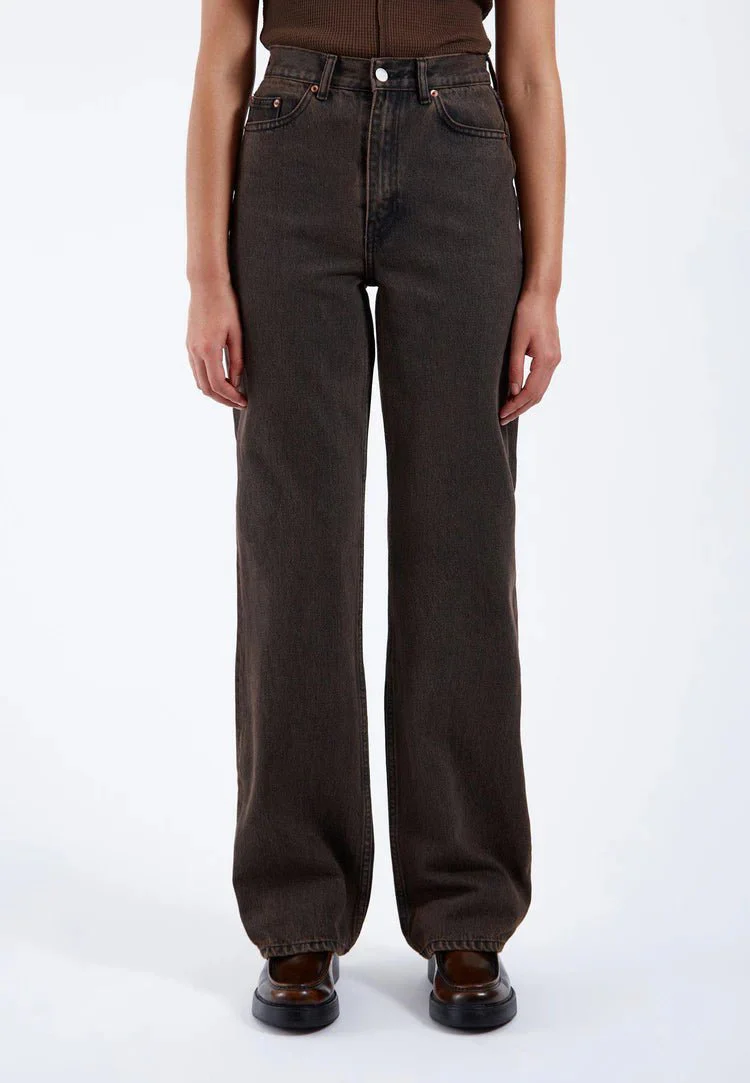 Jeans Echo Dr Denim Tar Jet Brown - Image 4