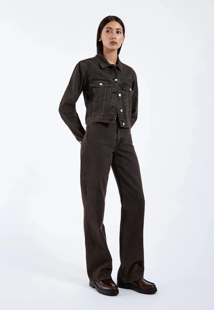Jeans Echo Dr Denim Tar Jet Brown - Image 9