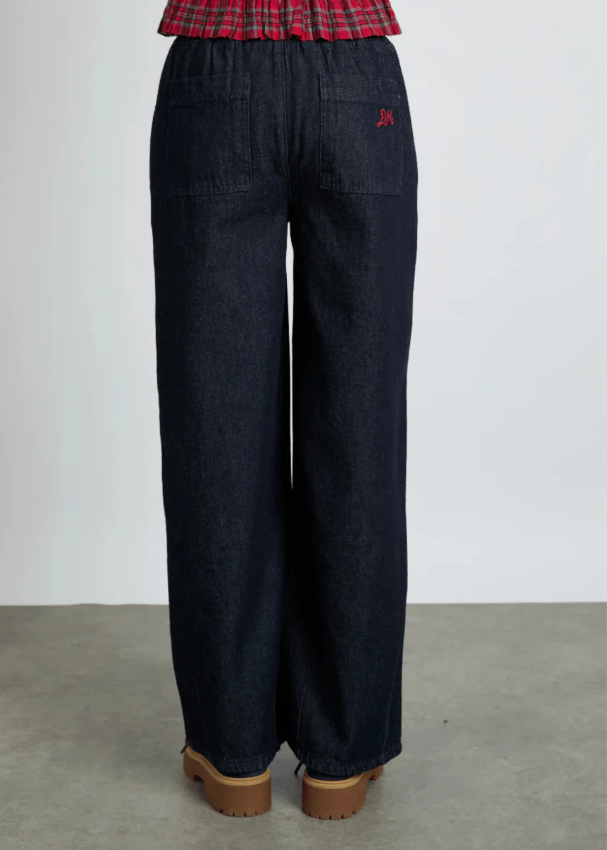 Jeans Rafe Broderies Damson Madder SOLDE Vente Finale - Image 2