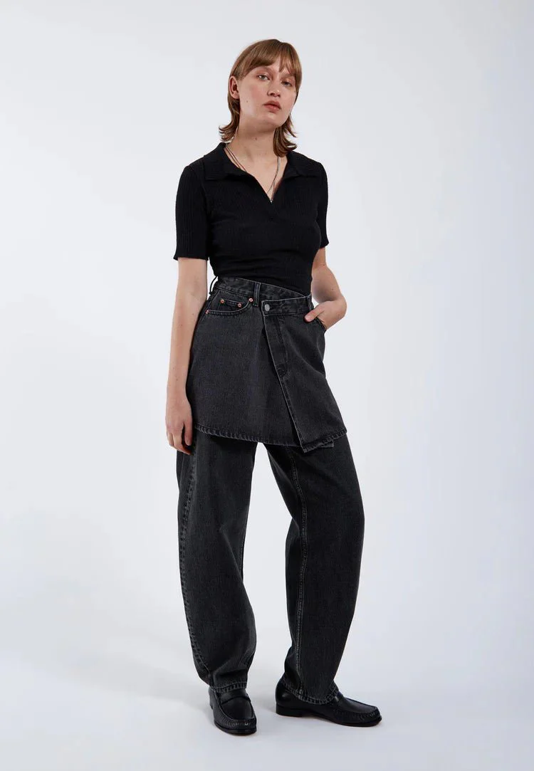 Jupe Renay Dr Denim Retro Black