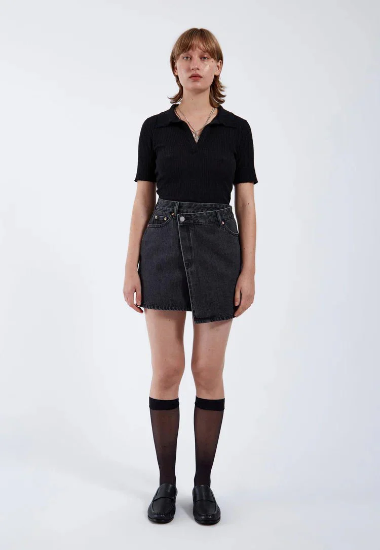 Jupe Renay Dr Denim Retro Black - Image 3