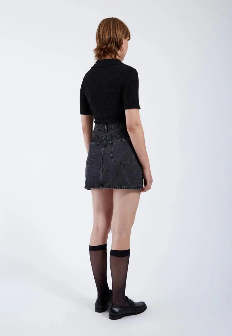 Jupe Renay Dr Denim Retro Black - Image 5