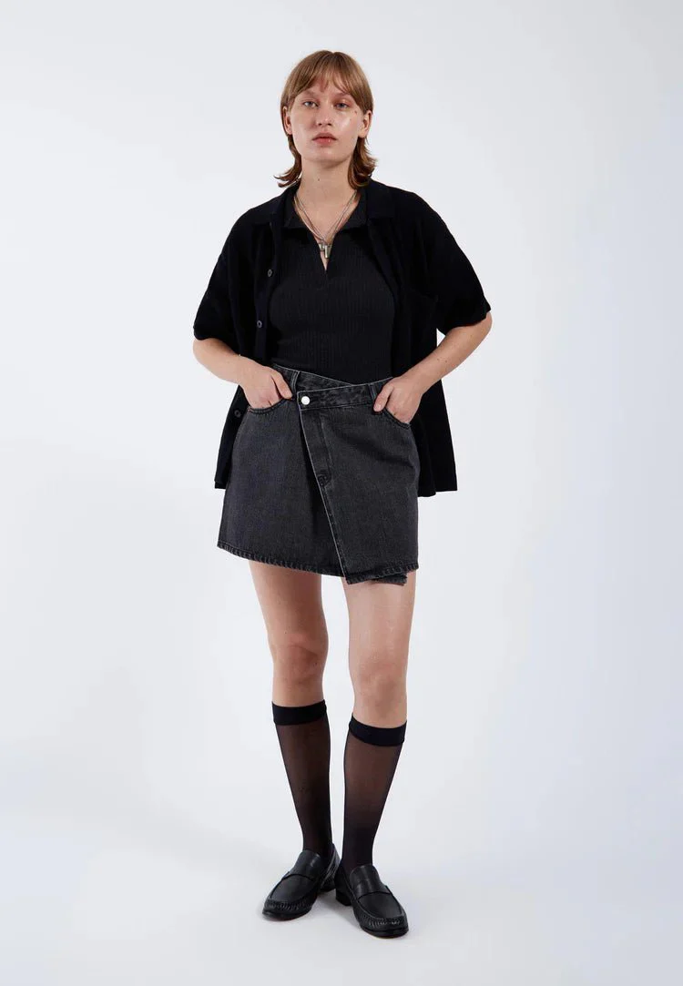 Jupe Renay Dr Denim Retro Black - Image 6