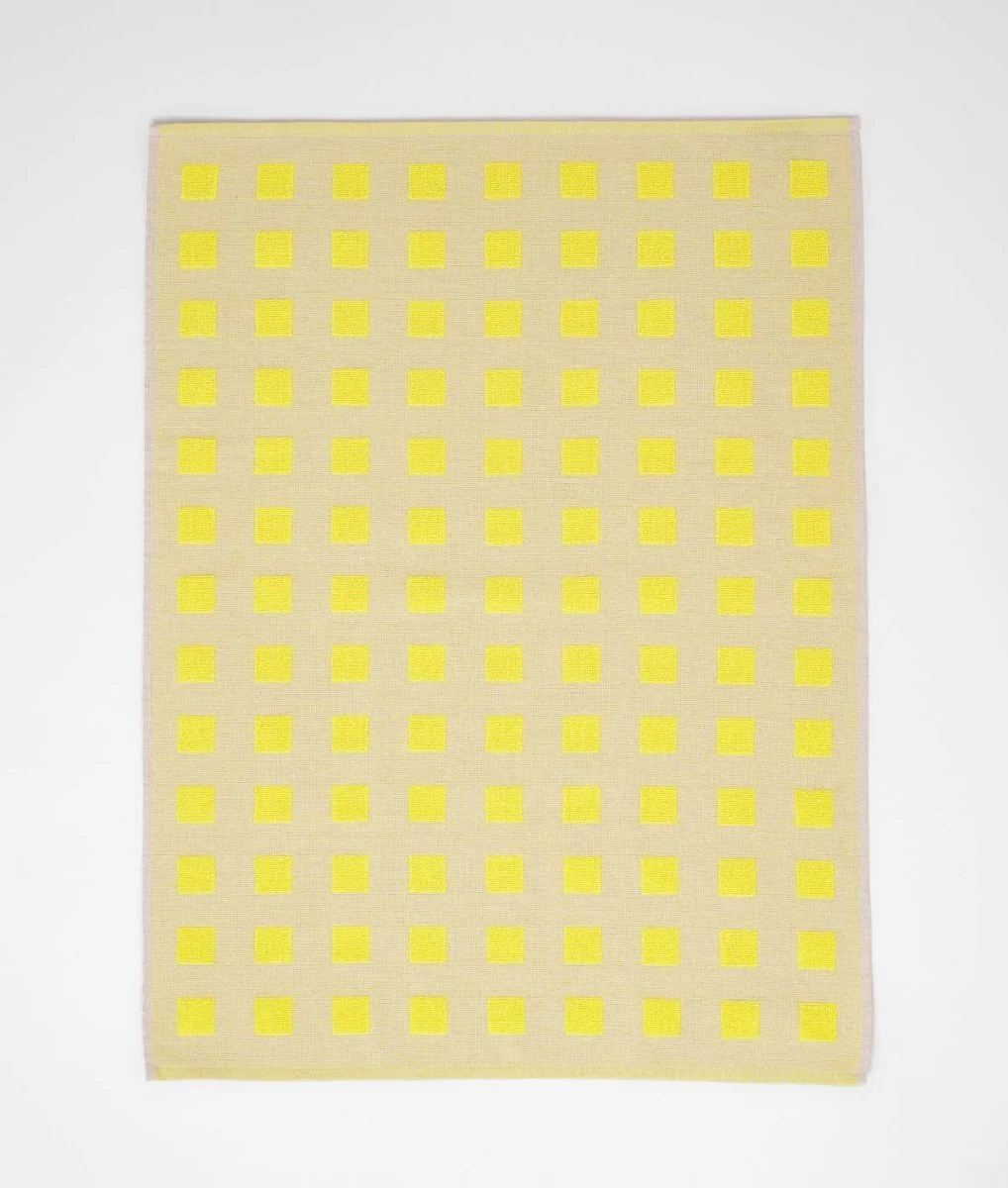 Linge Squares Avoine et Jaune Wrap - Image 3