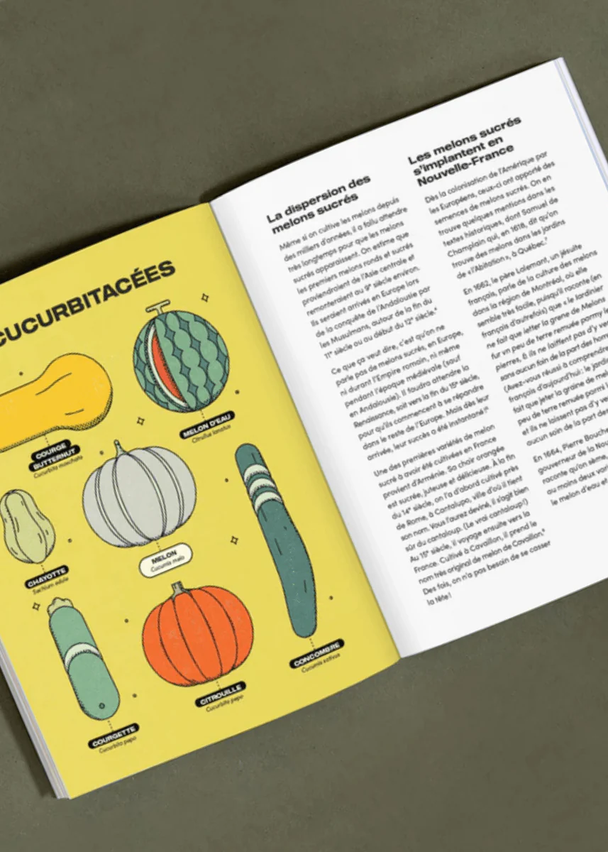 Livre Le Petit Guide illustré du Melon de Montréal - Nutritioniste Urbain - Image 3