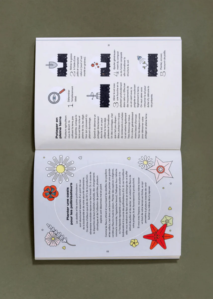 Livre Le Petit Guide illustré du Potager - Nutritioniste Urbain - Image 3