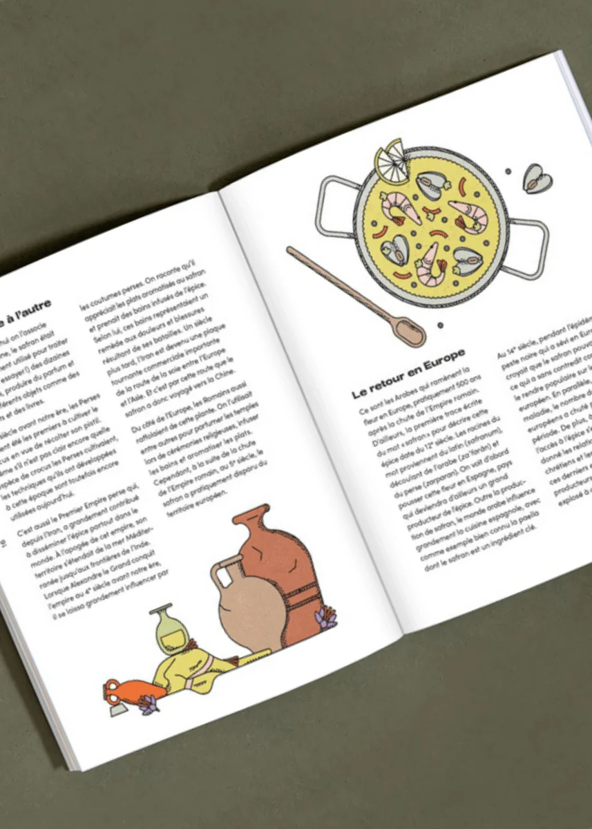 Livre Le Petit Guide illustré du Safran - Nutritioniste Urbain - Image 3