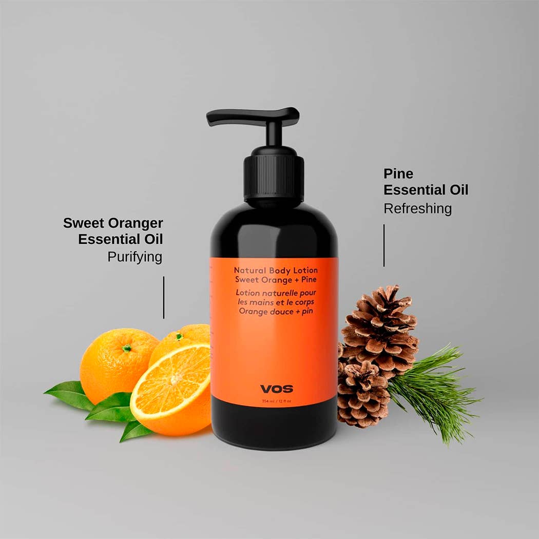 Lotion Hydratante Orange Douce et Pin VOS BODY - Image 2