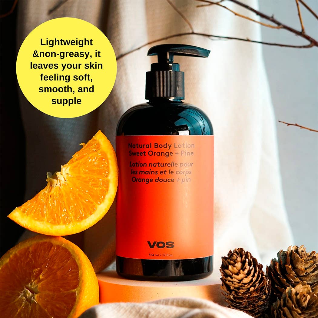 Lotion Hydratante Orange Douce et Pin VOS BODY - Image 3