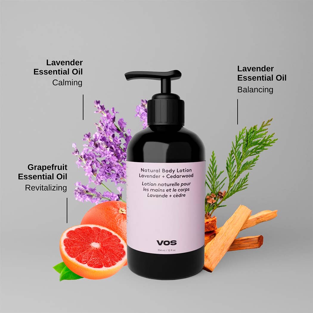 Lotion Hydratante Relaxante Lavande et Cèdre VOS BODY - Image 2
