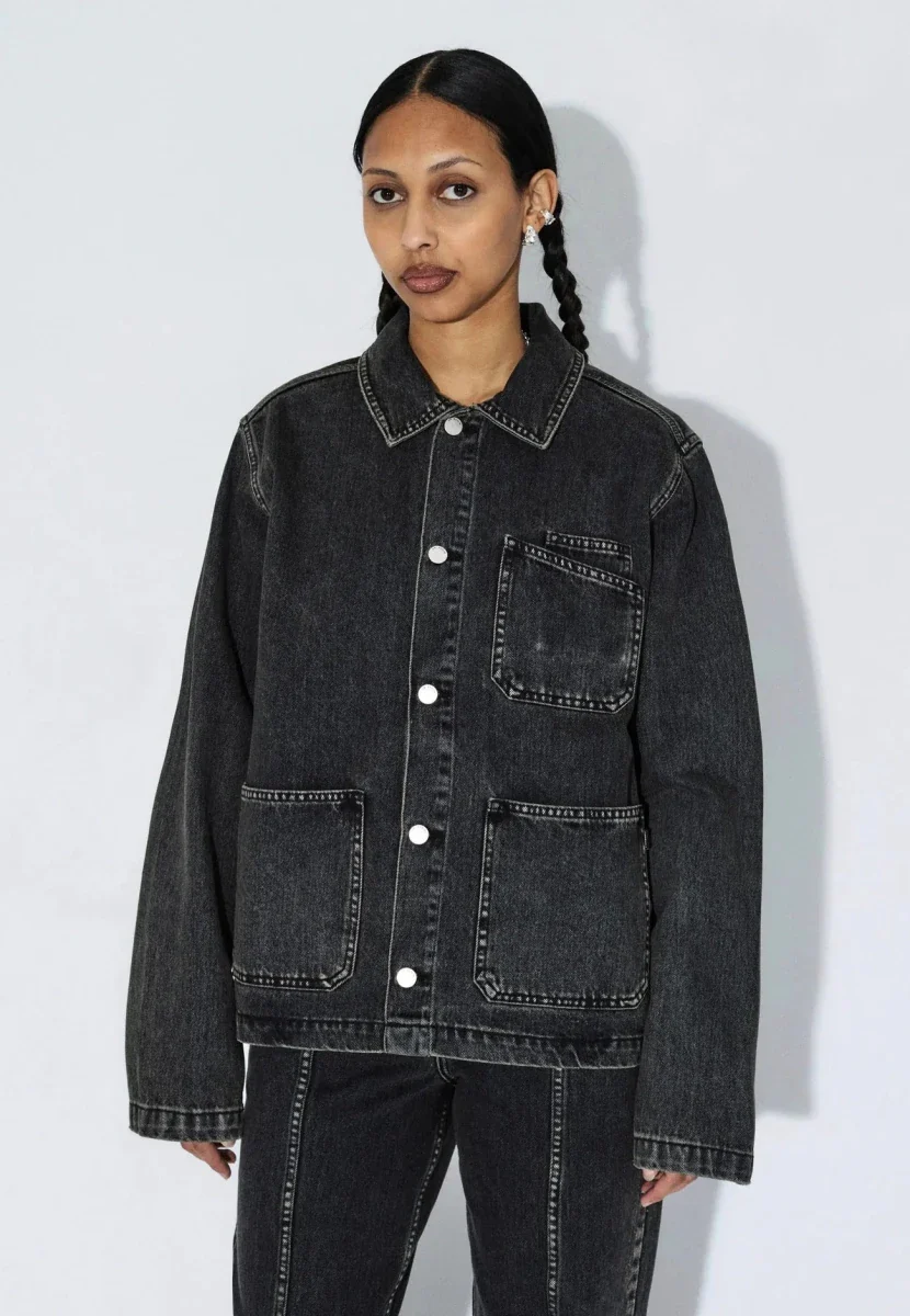 Manteau Evon Aged Black Dr Denim - Image 6