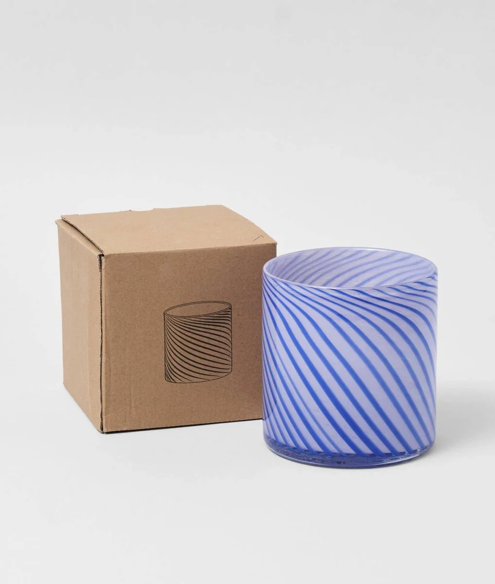 Cache-Pot Spiral Bleu Wrap - Image 3