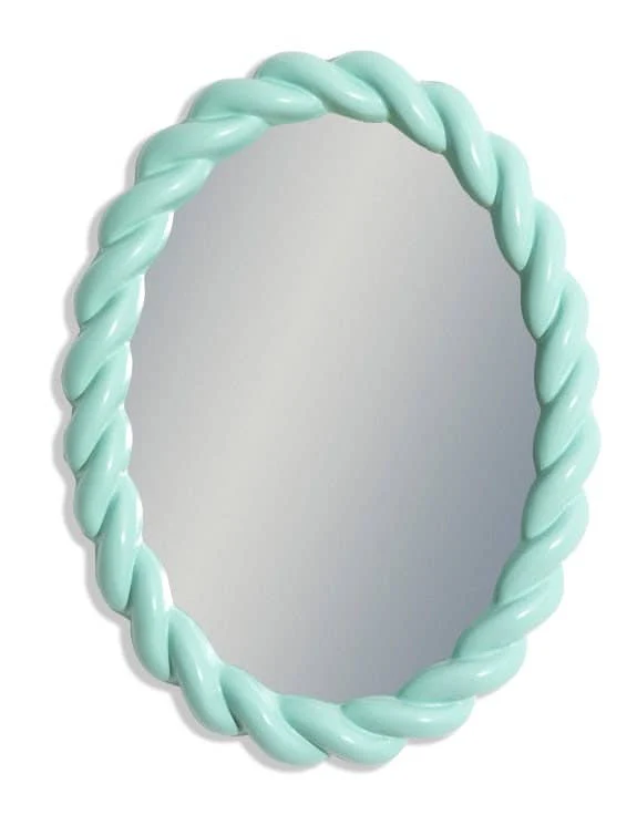 Miroir Menthe Oval  Braid McGowan & Rutherford VENTE FINALE