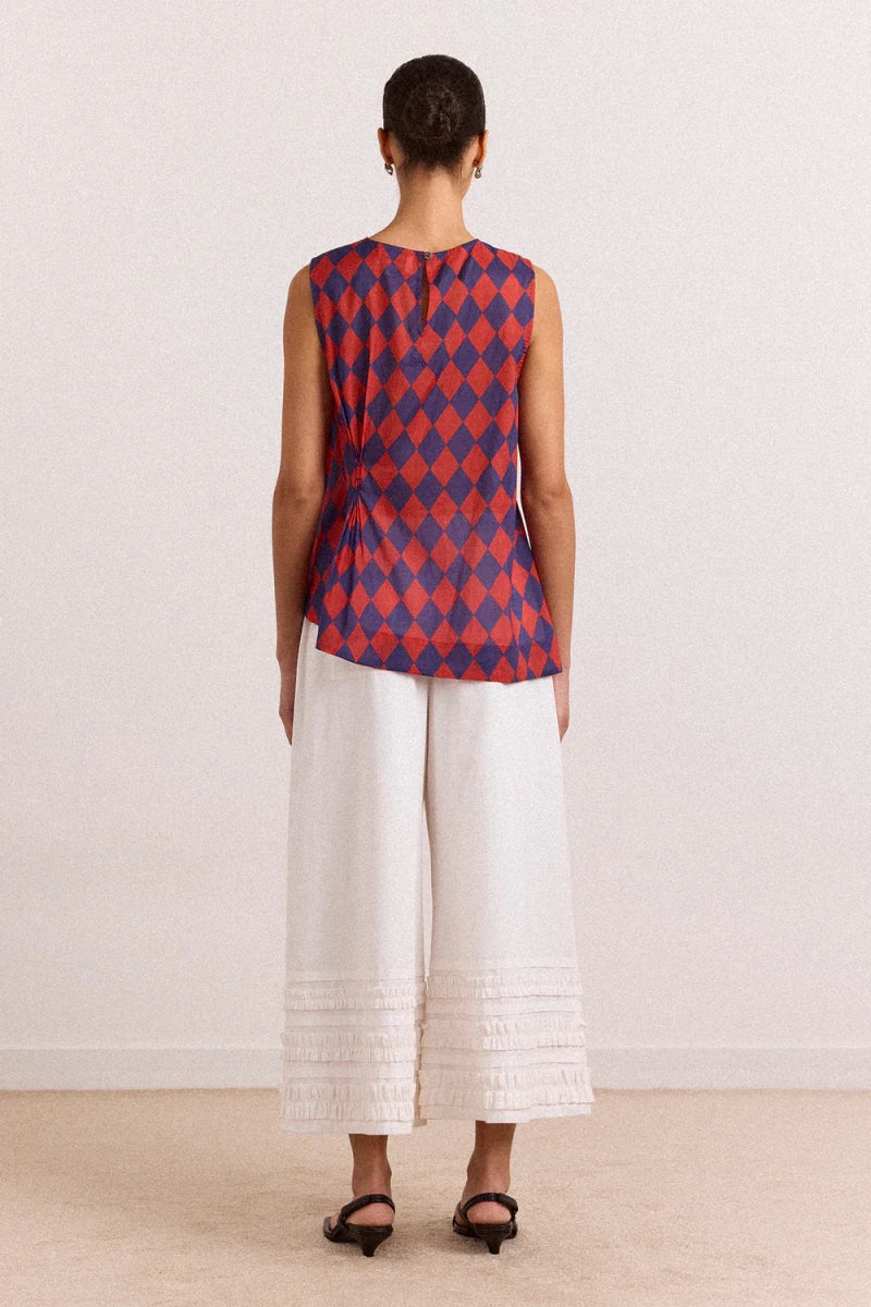 Pantalon Bloomers Florintina Blanc Damson Madder - Image 3