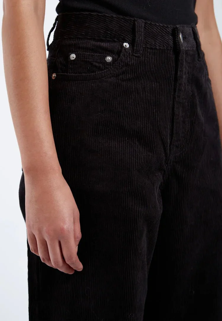 Pantalon Corduroy Donna Dr Denim Noir - Image 6
