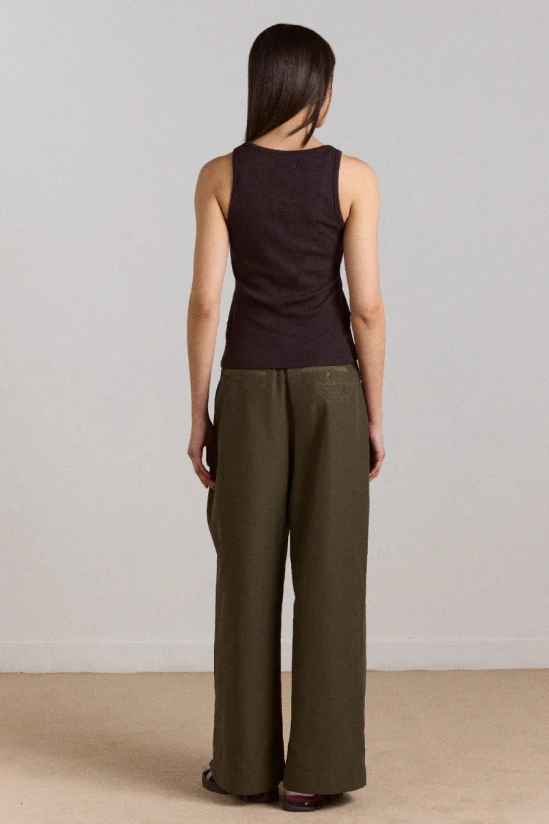 Pantalon Fabia Khaki Damson Madder - Image 2