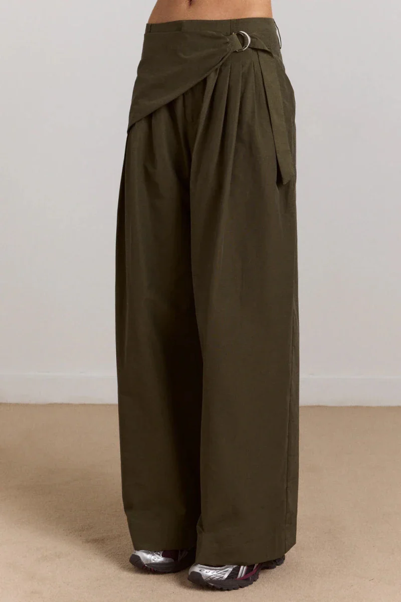 Pantalon Fabia Khaki Damson Madder - Image 8