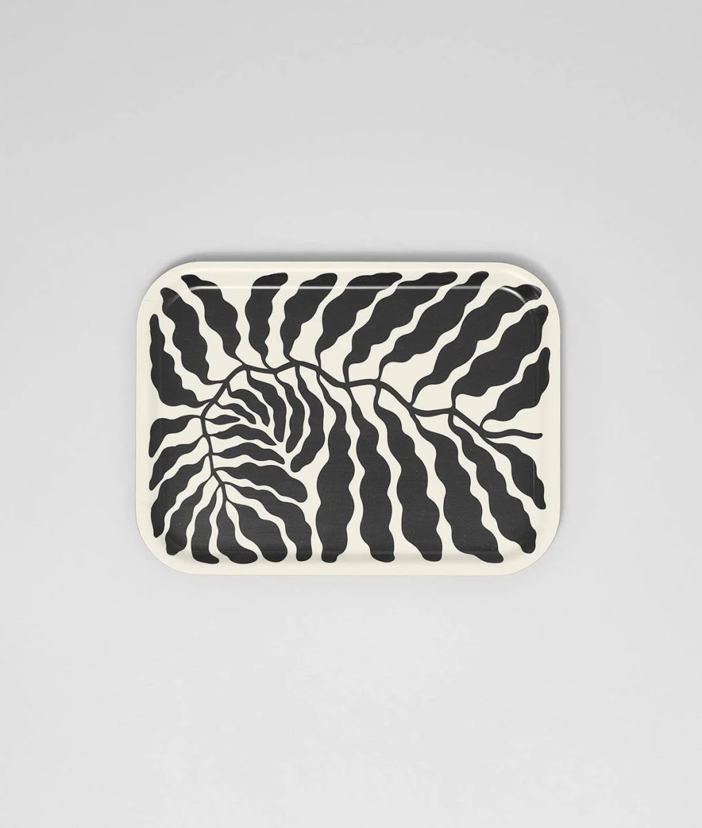 Petit Cabaret Charcoal Leaves WRAP