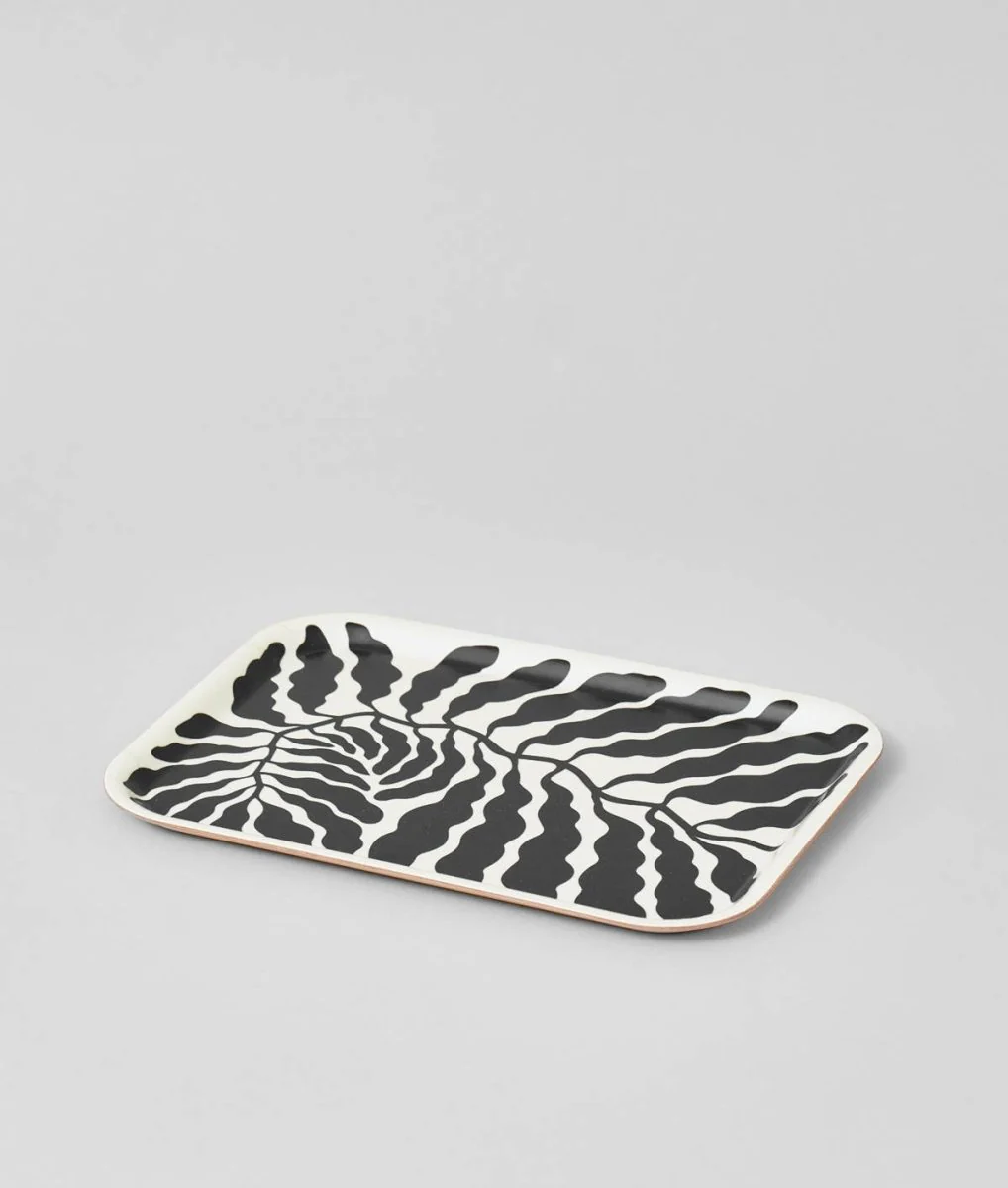 Petit Cabaret Charcoal Leaves WRAP - Image 2