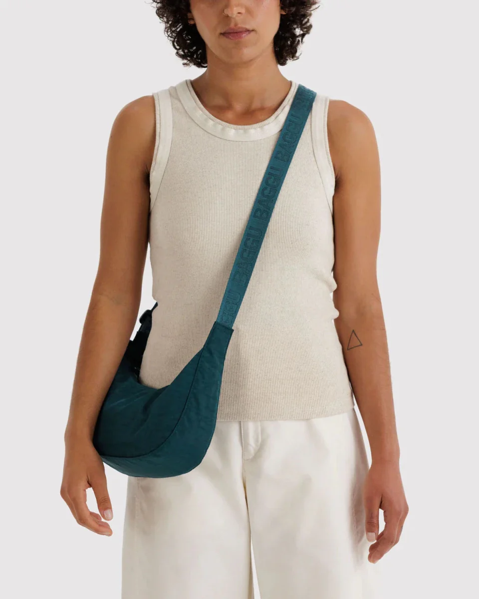 Petit Sac Croissant Baggu Deep Sea