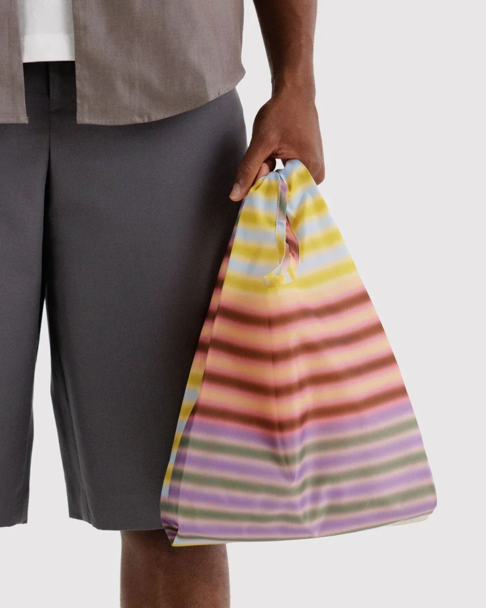 Petit Sac Réutilisable Baggu Gradient Stripe Multi - Image 2