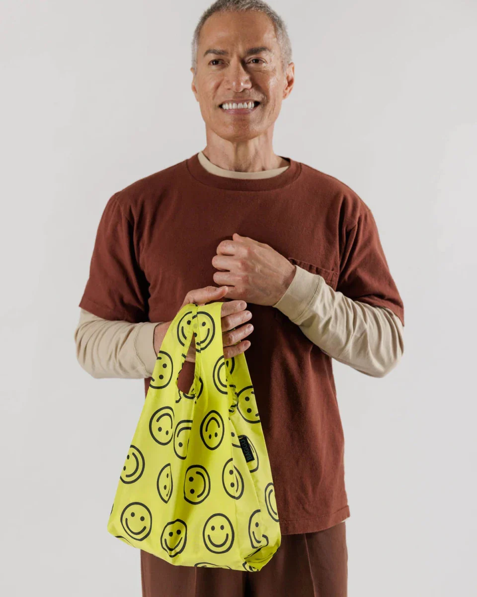 Petit Sac Réutilisable Baggu Happy Yellow - Image 2