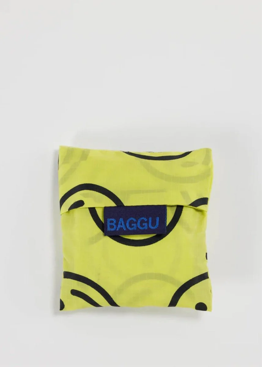Petit Sac Réutilisable Baggu Happy Yellow - Image 4