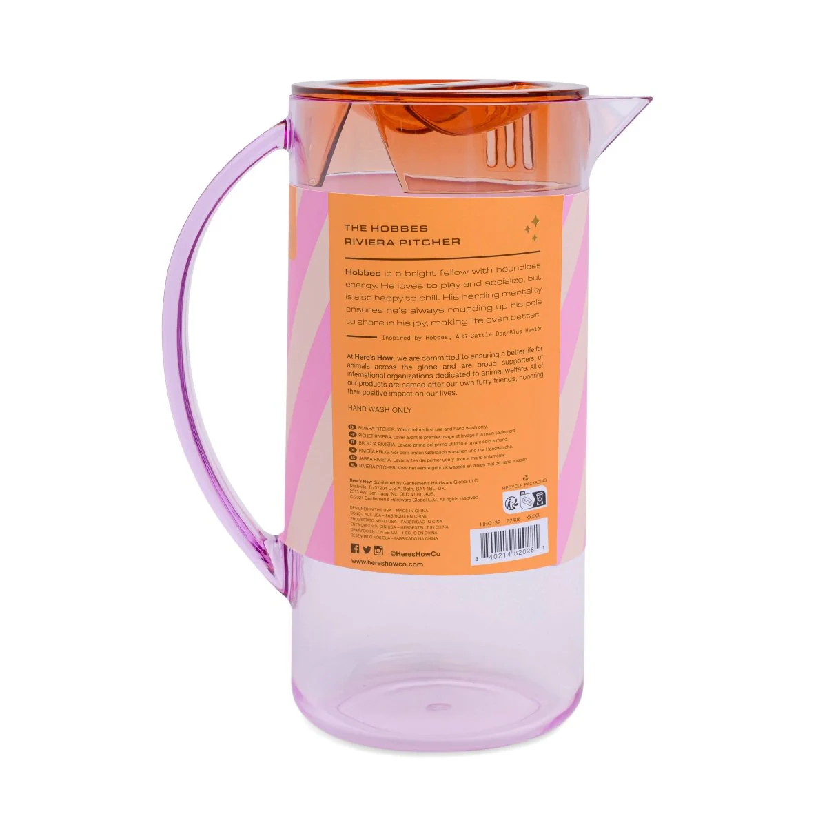Pichet Hobbes Lilas et Orange Here's How - Image 2