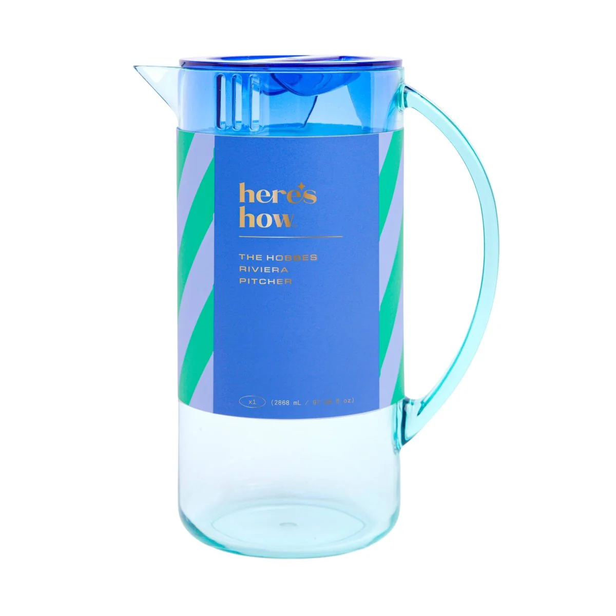 Pichet Hobbes Menthe et Cobalt Here's How