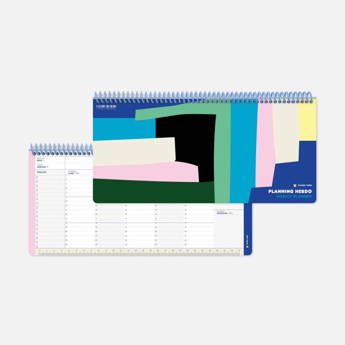 Planificateur Hebdomadaire Tile Bold Papier Tigre - Image 2