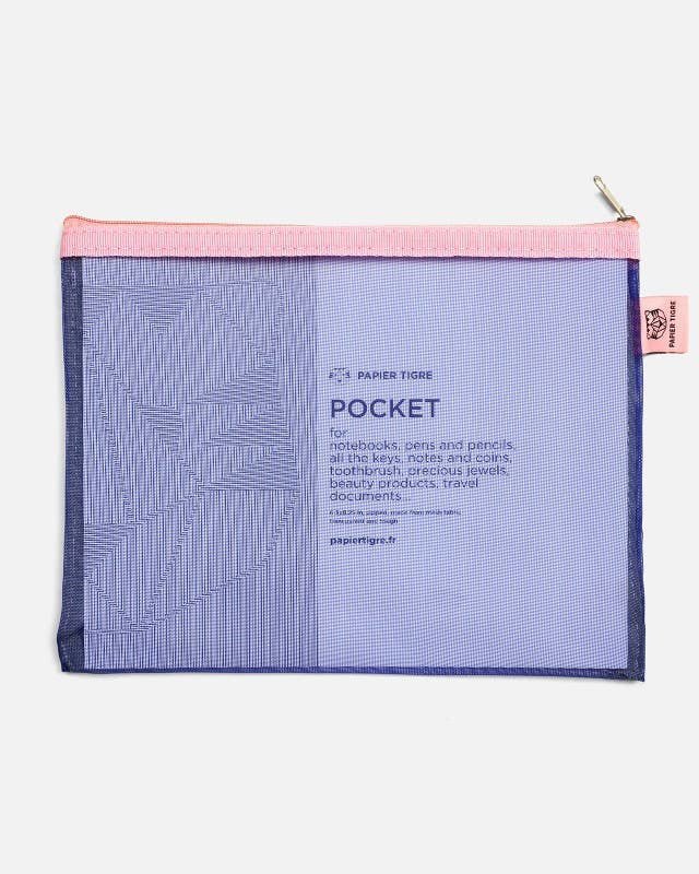 Pochette Mesh M Papier Tigre - Image 2