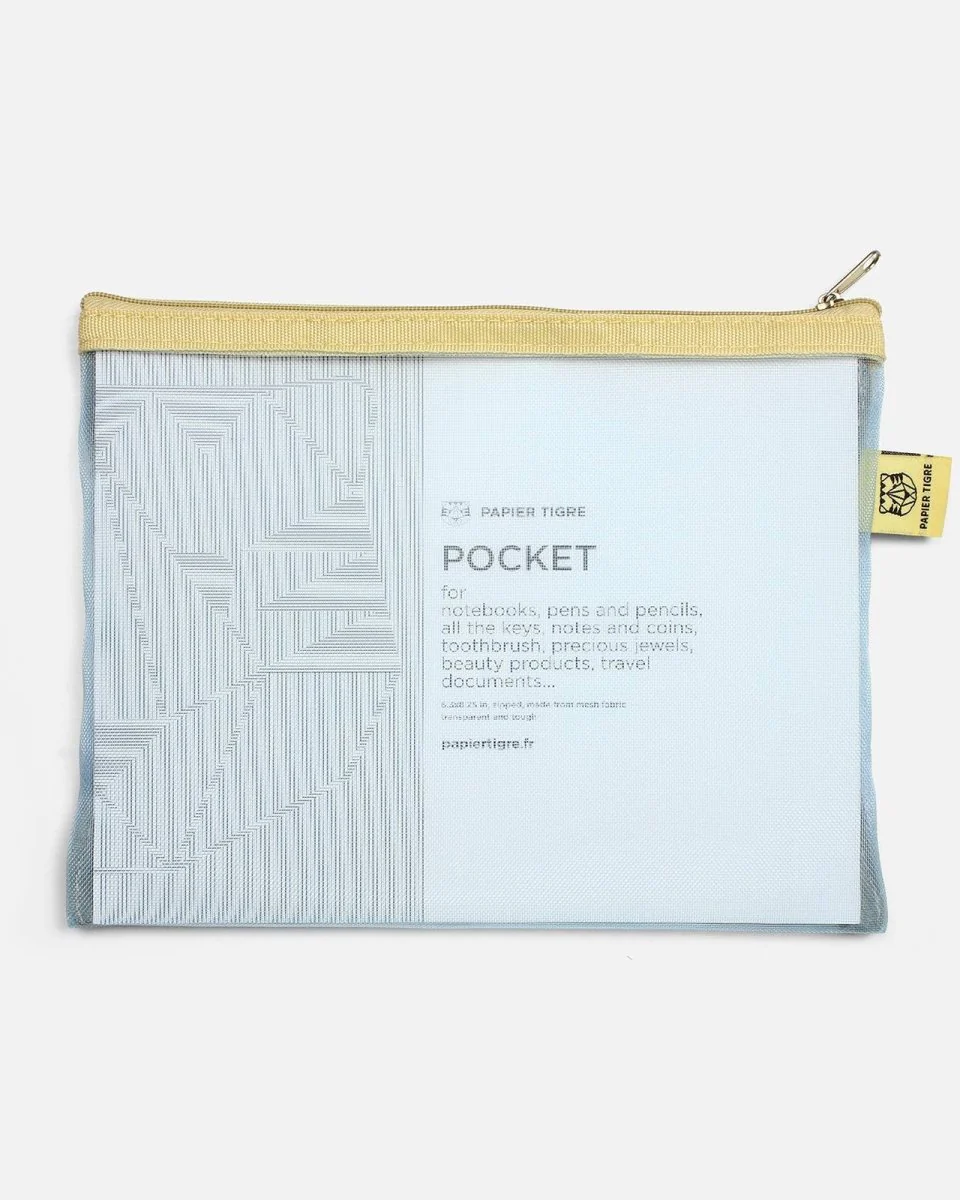 Pochette Mesh M Papier Tigre - Image 7