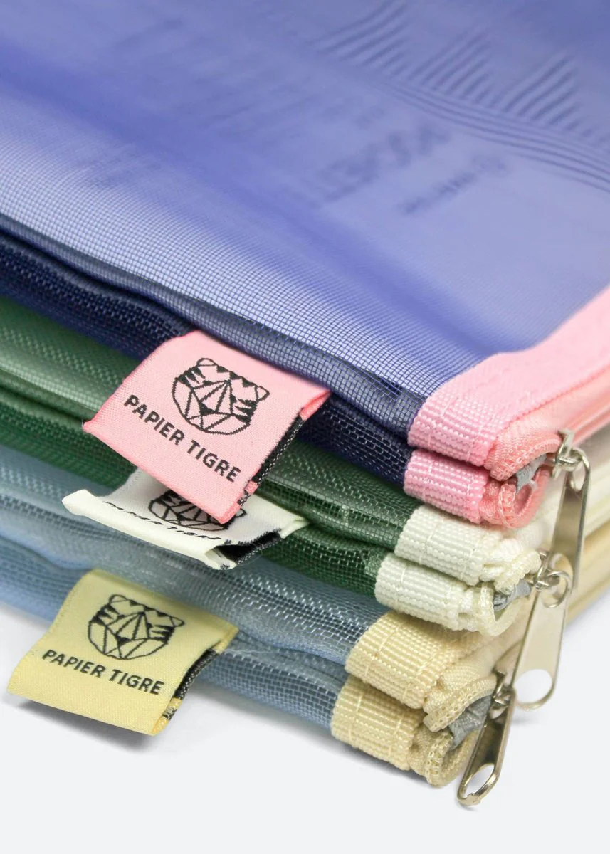 Pochette Mesh M Papier Tigre - Image 9