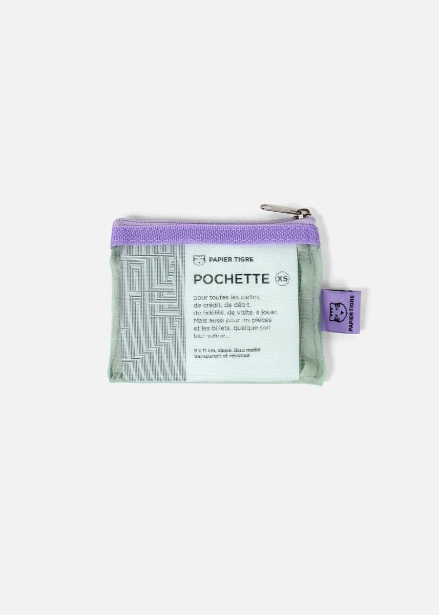 Pochette Mesh XS Papier Tigre - Image 4