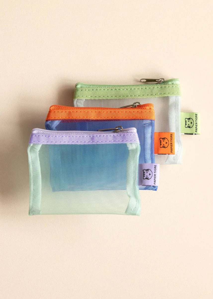 Pochette Mesh XS Papier Tigre - Image 6