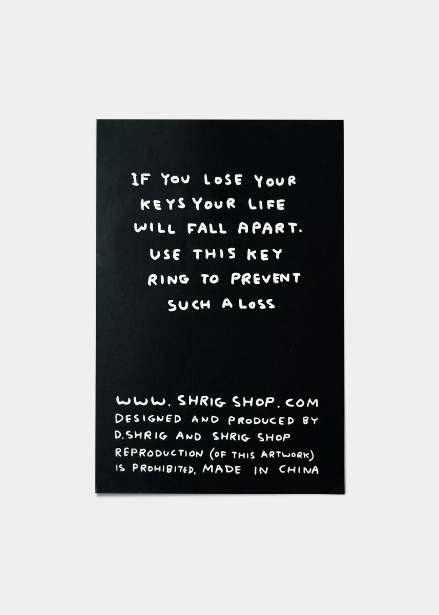 Porte-Clés I want to look like this D.Shrigley - Image 3
