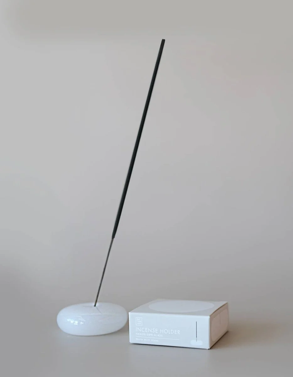 Porte-Encens Bubble Milk Glass Botanica - Image 6