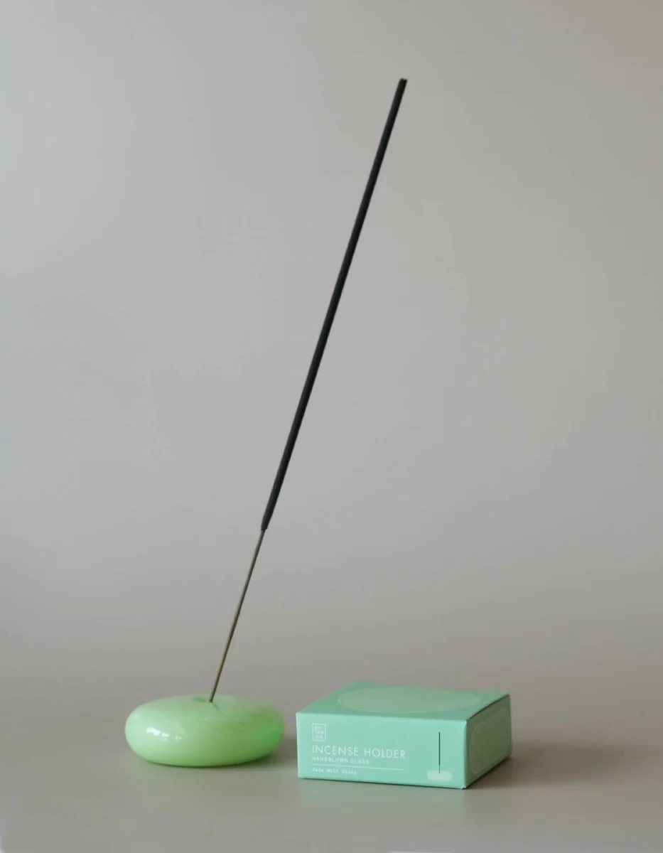 Porte-Encens Bubble Milk Glass Botanica - Image 8