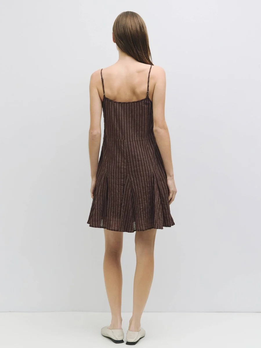 Robe Candace Brun All Row SOLDE - Vente Finale - Image 4