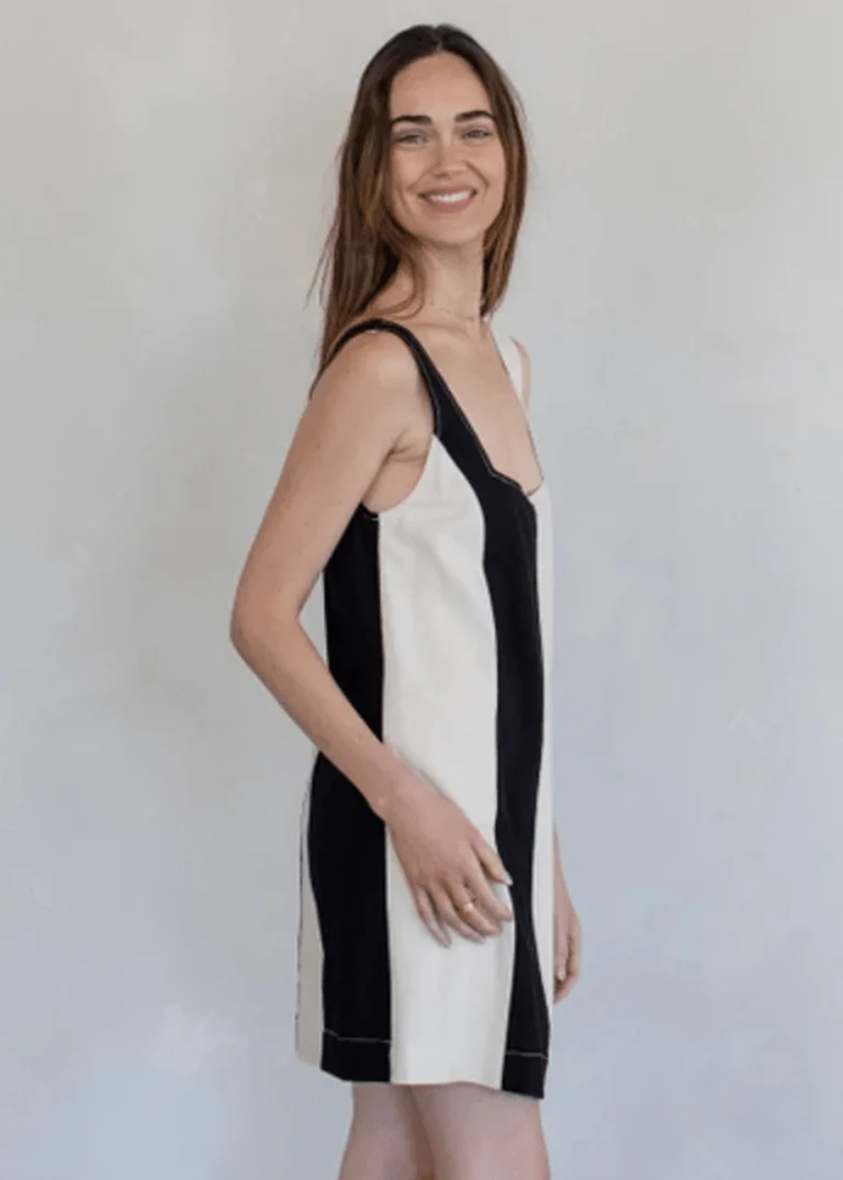 Robe Chelsea Things Between Noire et Blanche SOLDE - Vente Finale - Image 3