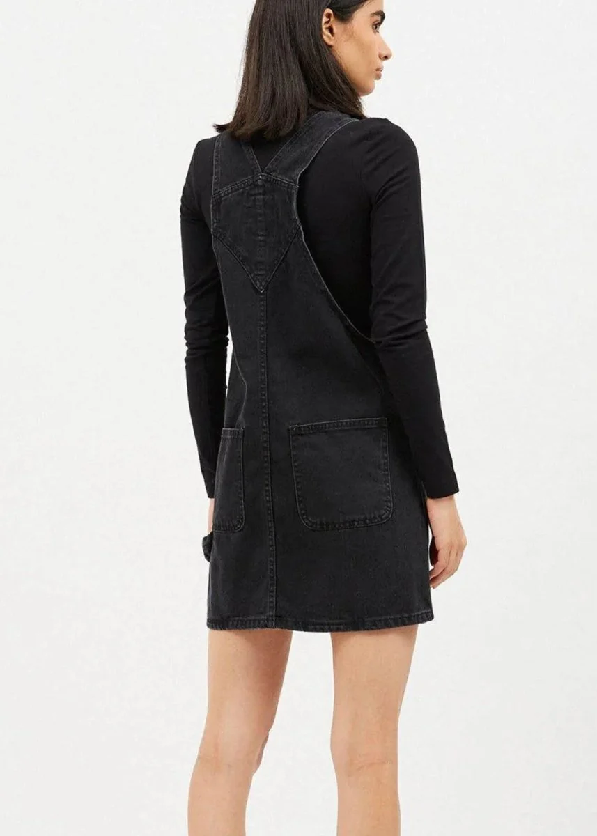 Robe Dungaree Connie Dr Denim Black Used SOLDE - Vente Finale - Image 3