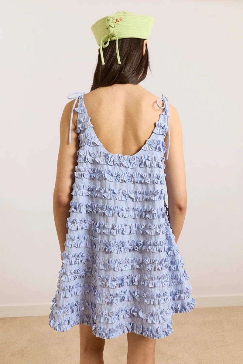 Robe Leili Bleue Damson Madder - Image 4