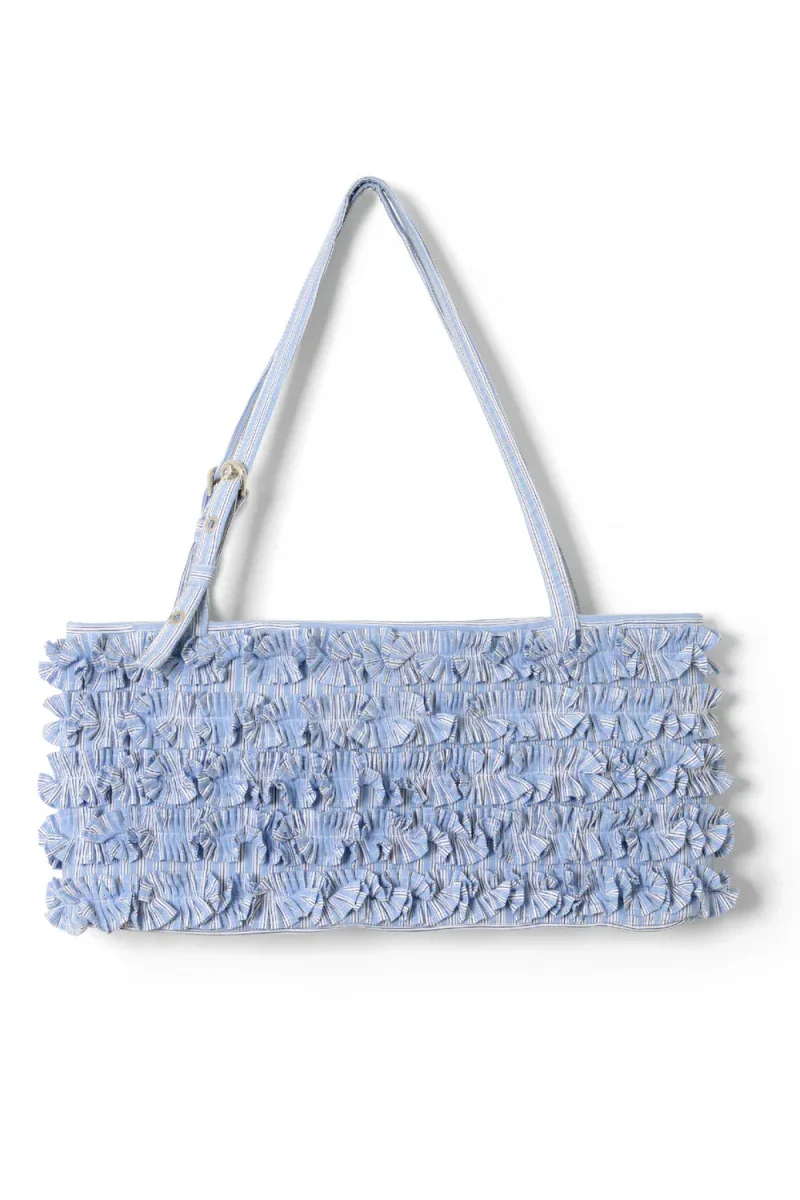 Sac Baguette Sophia Bleu Damson Madder - Image 4
