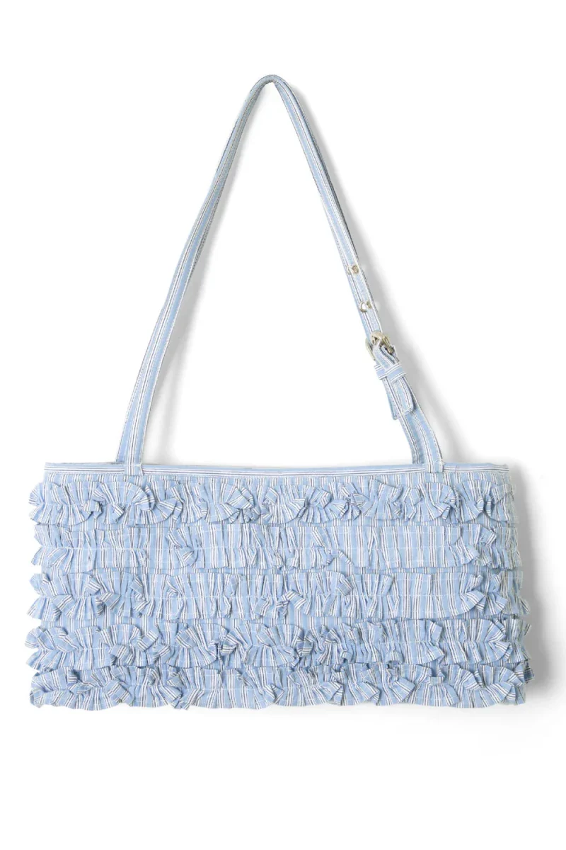 Sac Baguette Sophia Bleu Damson Madder - Image 5