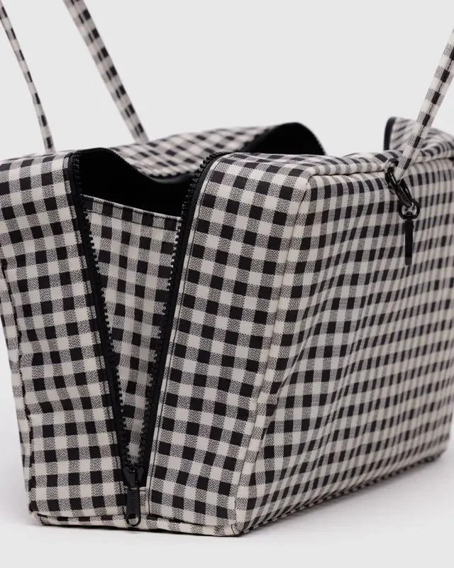 Sac Bowler Medium Baggu Gingham Noir et Blanc - Image 4